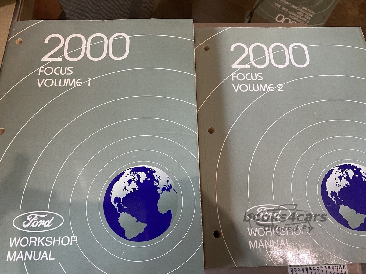 view cover of 2000 Focus Shop Manual set by Ford