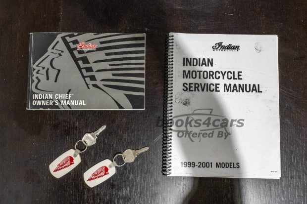 view cover of 1999-2001 Indian Motorcycle Service Manual by Indian, forthe chieftan