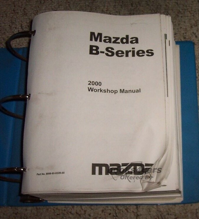 view cover of 2000 B-Series Truck Shop Service Repair Workshop Manual by Mazda B2500