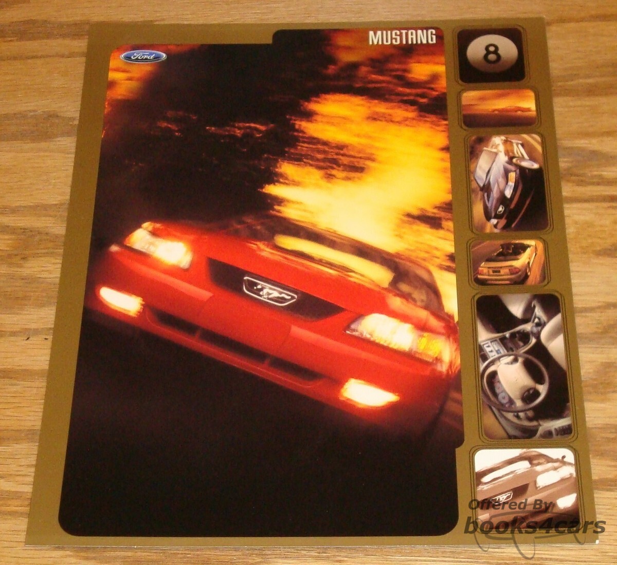 view cover of 2000 Ford Mustang Sales Brochure sheet