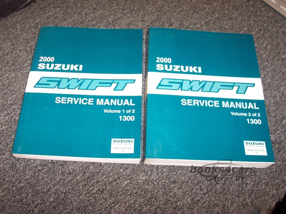 view cover of 2000 Swift Service shop repair Manual by Suzuki