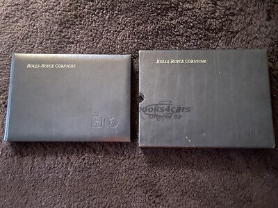 view cover of 2000 Corniche Owners Manual in the ITALIAN language
