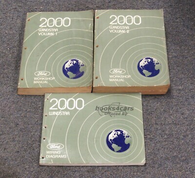 view cover of 2000 Windstar Shop Service Repair Manual Set by Ford