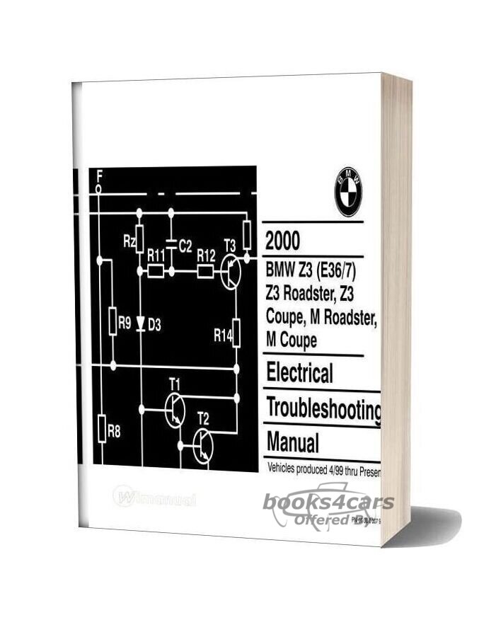 view cover of 2000 Z3 Electrical Troubleshooting Manual by BMW