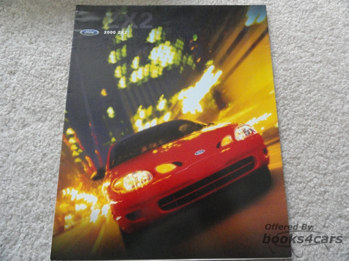 view cover of 2000 Ford ZX2 Sales Brochure