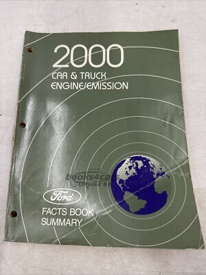 view cover of 2000 Emission Control Manual: Facts Summary Book by Ford Lincoln & Mercury