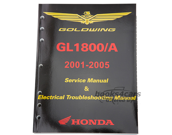 view cover of 2001-2005 GL1800 Gold Wing Electrical Troubleshooting Manual by Honda