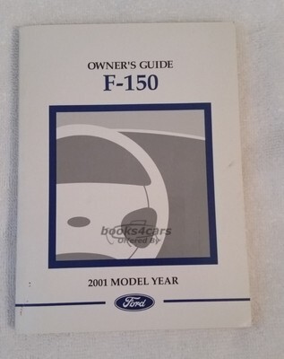 view cover of 2001 F150 Owners Manual by Ford for F 150