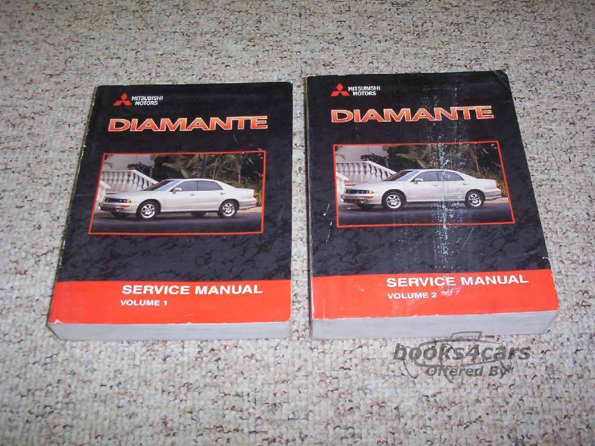 view cover of 2001 Diamante Shop Service Repair Manual by Mitsubishi