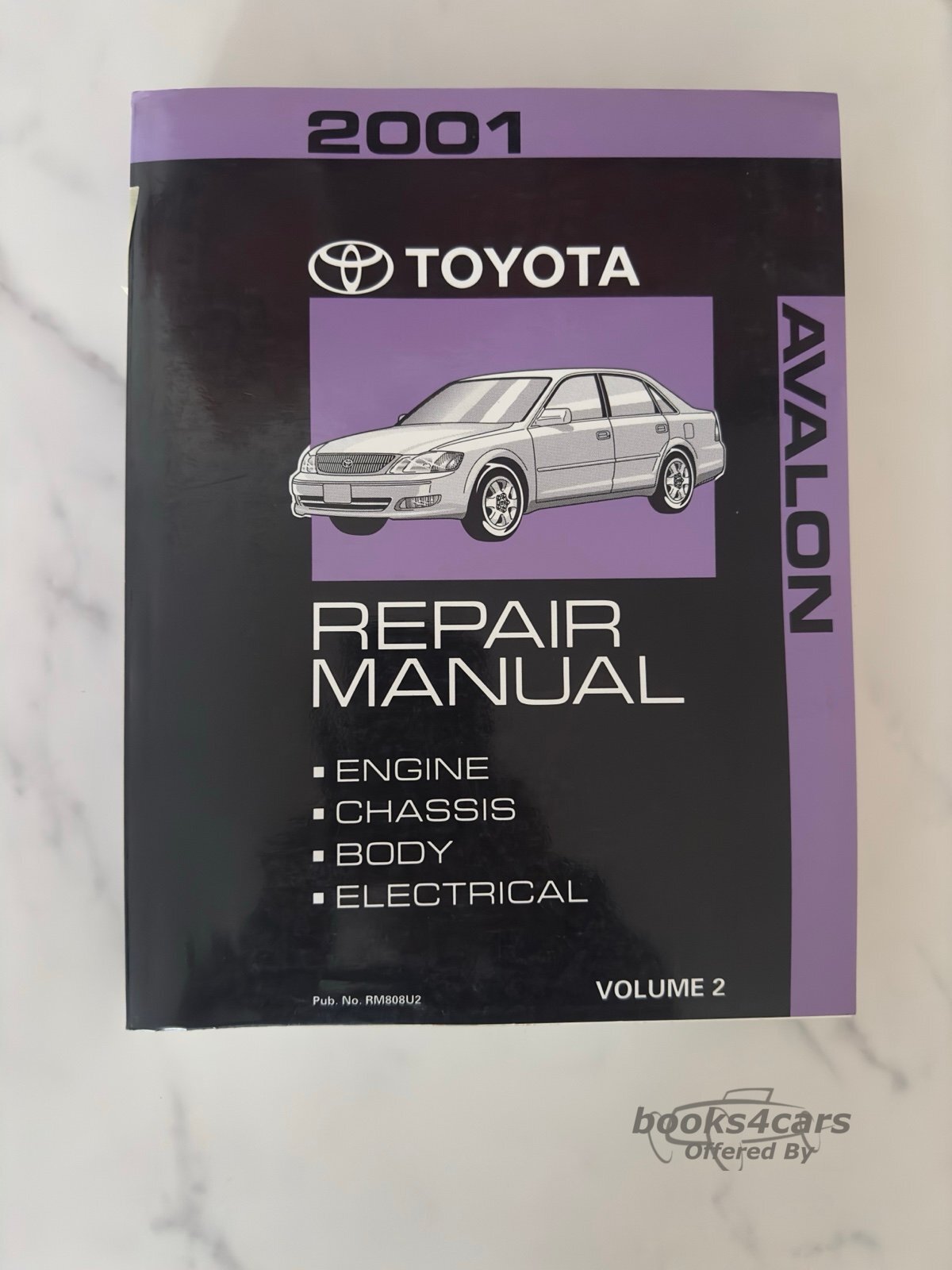 view cover of 2001 Avalon Shop Service Repair Manual Volume 2 for Engine, Chassis, & Body by Toyota