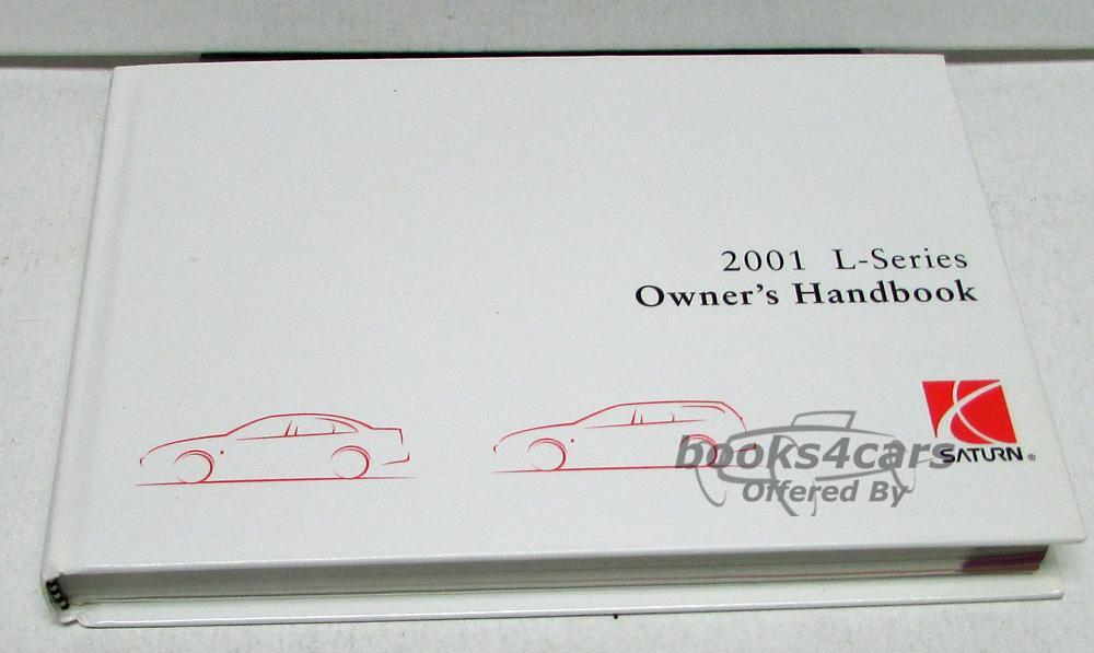 view cover of 2001 L-Series Owners Manual by Saturn