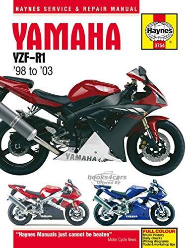 view cover of 1998-2003 Yamaha YZF-R1 Shop Service Repair Manual by Haynes