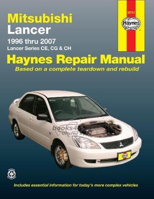 view cover of 1996-2007 Lancer Shop Service Repair Manual for Mitsubishi 336 pages by Haynes