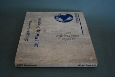 view cover of 2001 Continental Wiring Diagrams by Lincoln