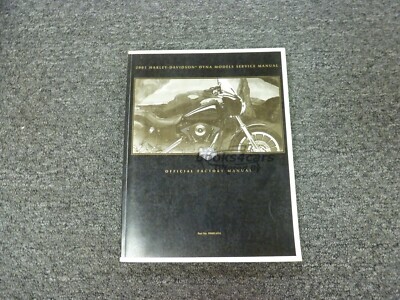 view cover of 2001 Dyna Shop Service Repair Manual by Harley Davidson