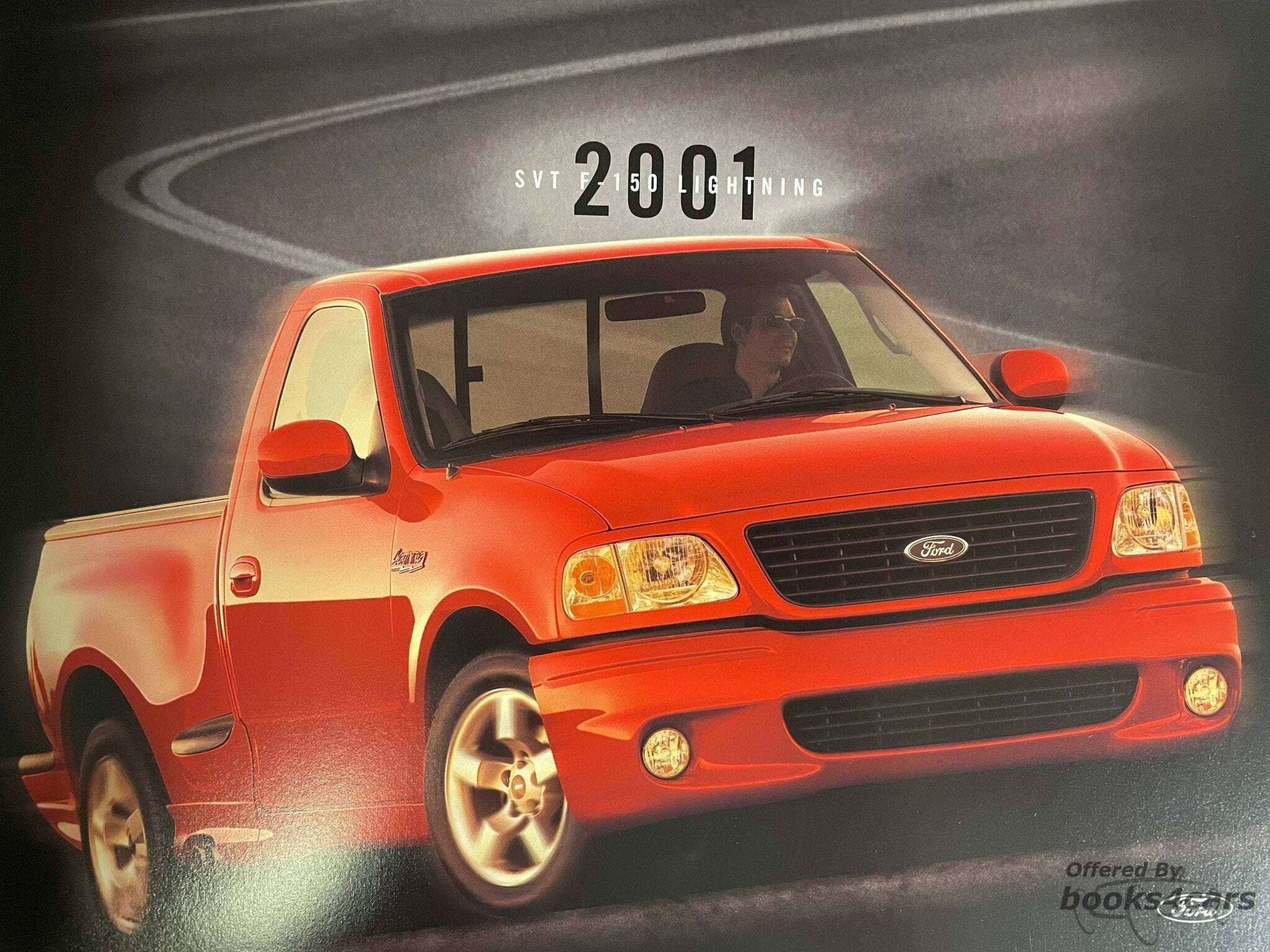 view cover of 2001 F150 Lightning Sales Brochure by Ford