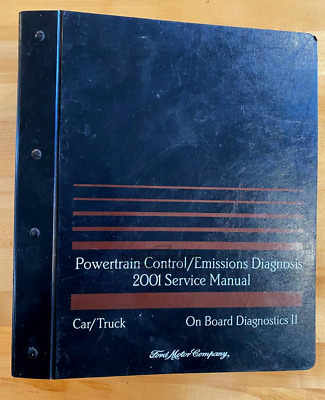 view cover of 2001 Ford Powertrain Control Emissions Diagnosis Manual Ford Car and Truck
