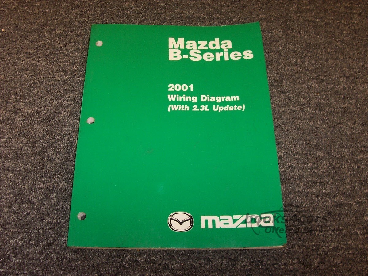view cover of 2001 B-Series Truck Wiring Diagrams Manual By Mazda