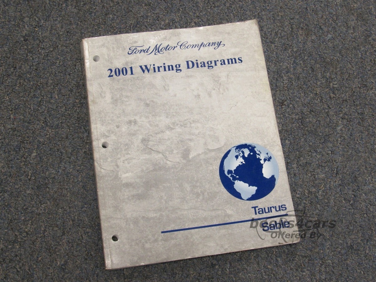 view cover of 2001 Taurus Sable Wiring Diagrams Manual by Ford & Mercury