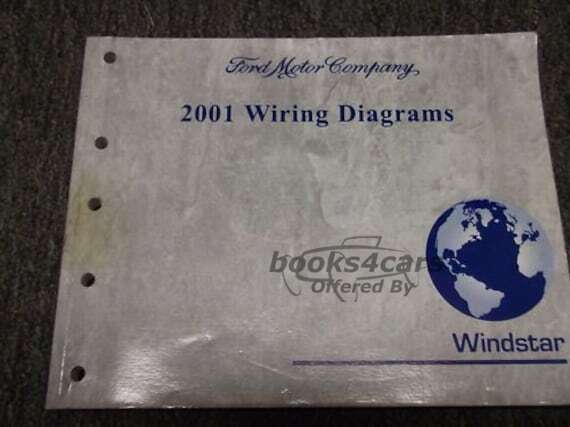 view cover of 2001 Windstar Wiring Diagrams Manual by Ford