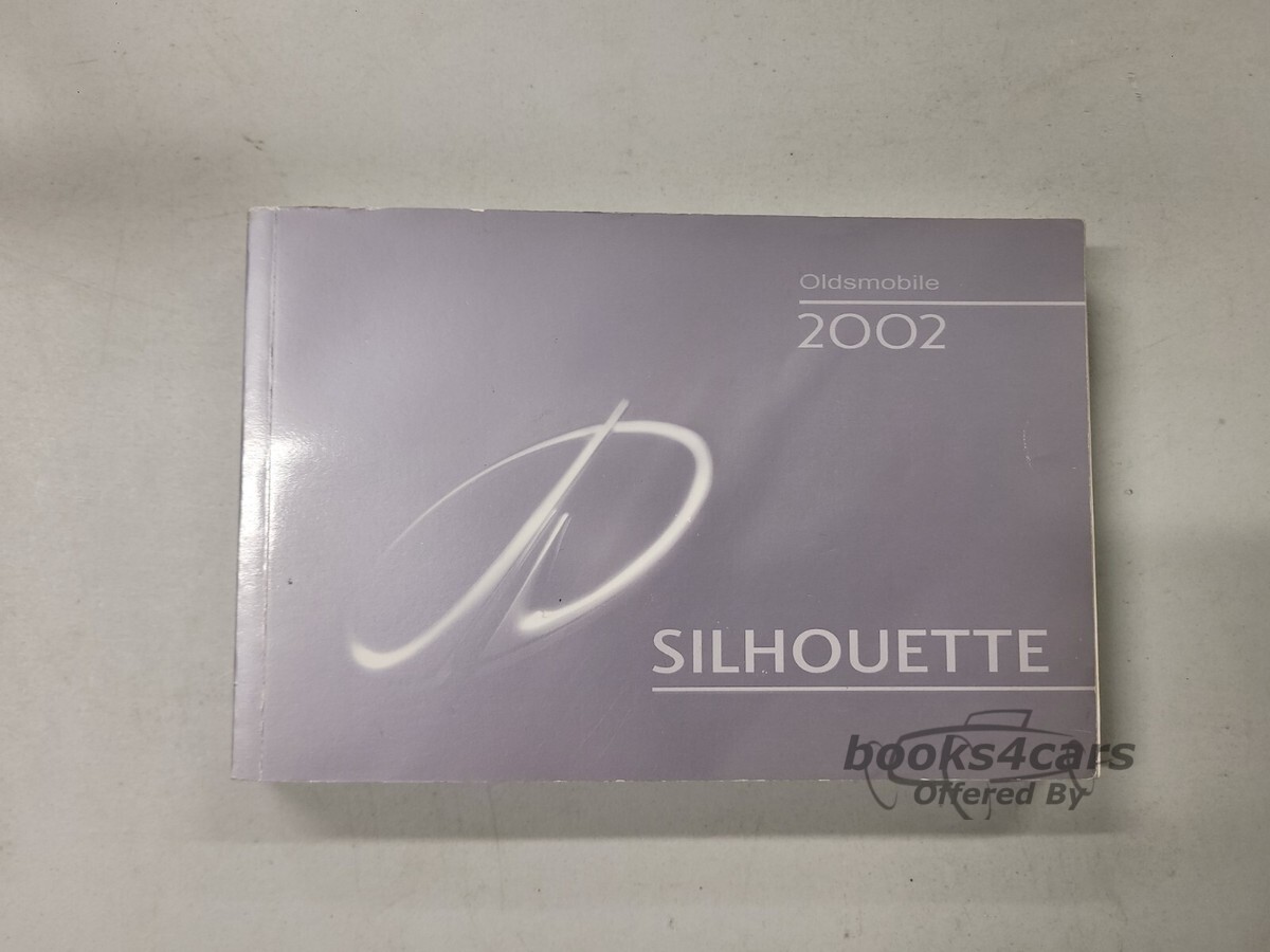 view cover of 2002 Silhouette Owners Manual by Oldsmobile