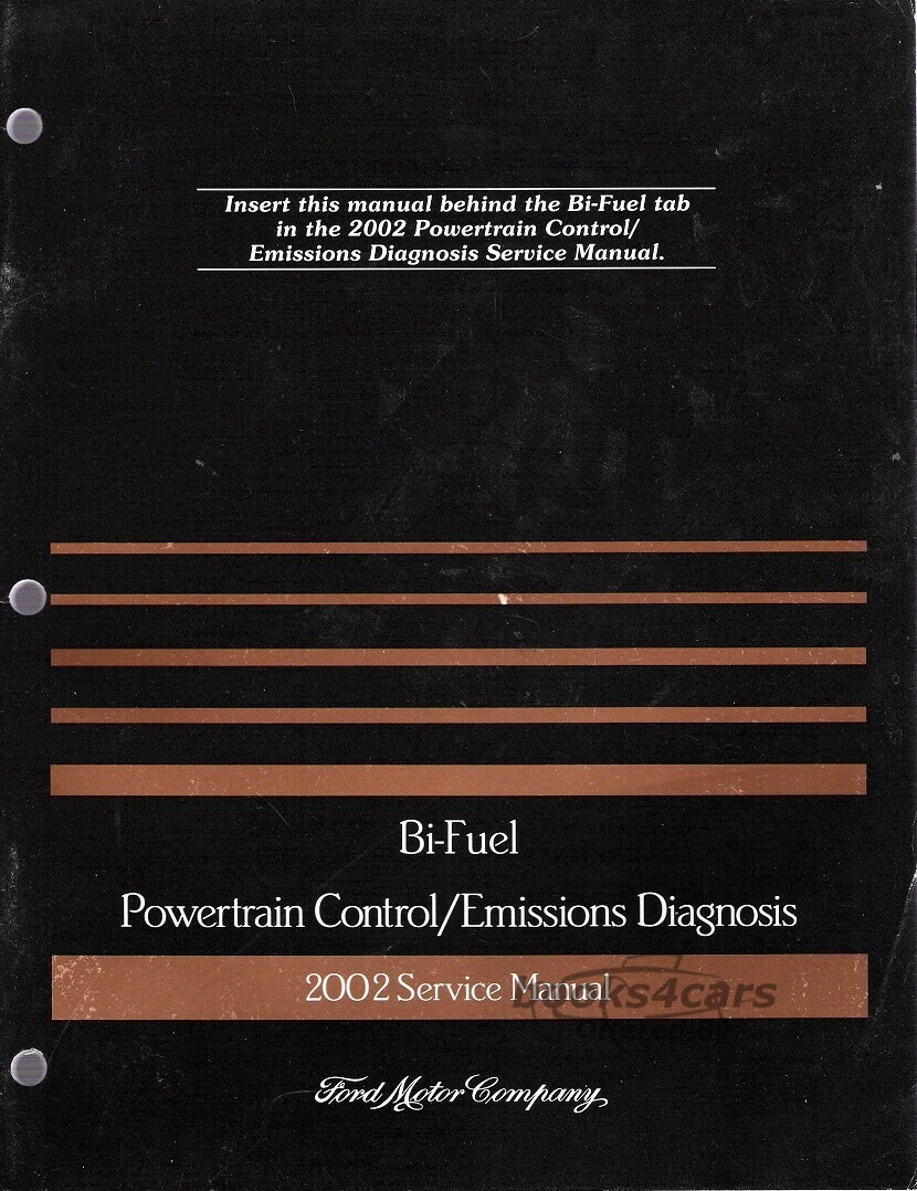 view cover of 2002 Bi-Fuel Powertrain Control/Emissions Diagnosis manual