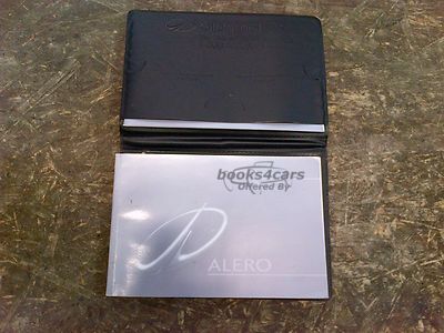 view cover of 2002 Alero Owners Manual by Oldsmobile