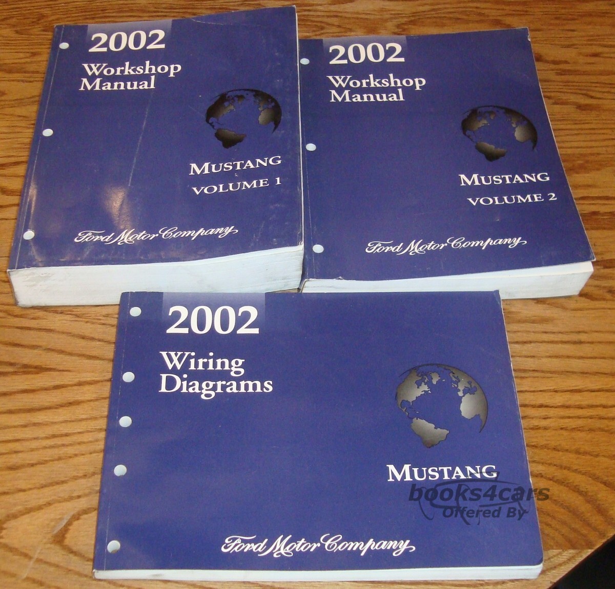view cover of 2002 Mustang Shop Service Repair Manual 2 Vol. Set by Ford
