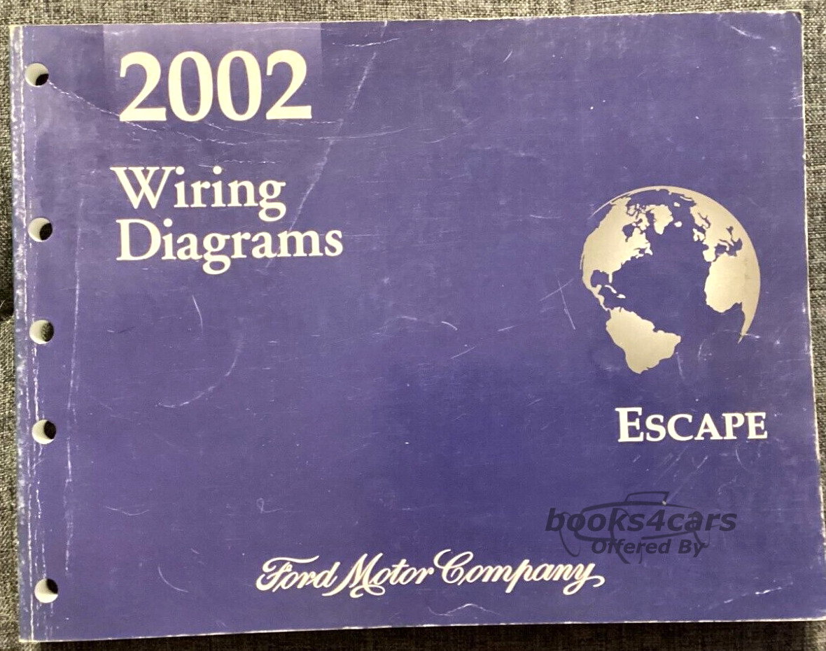 view cover of 2002 Escape Wiring Diagrams Manual by Ford