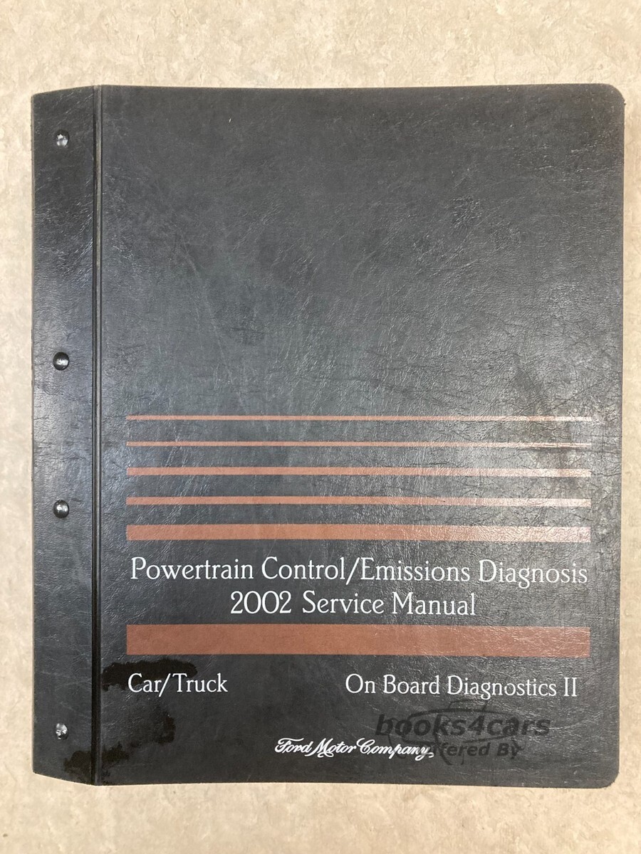 view cover of 2002 Powertrain Emissions Diagnosis Manual by Ford Car & Truck for all Gas Engines