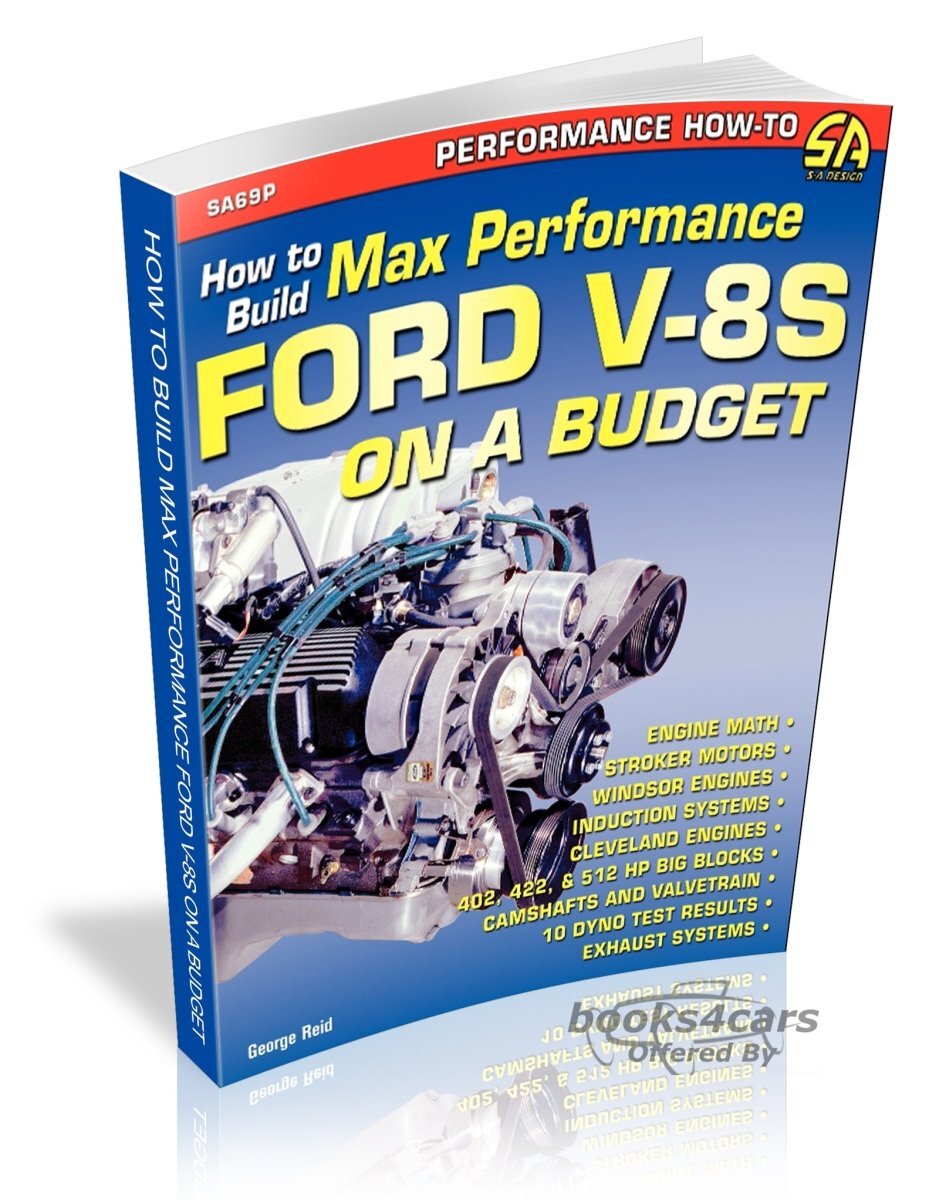 view cover of How to Build Max Performance Ford V8s on a Budget by George Reid A Budget approach to building high performance powerplants