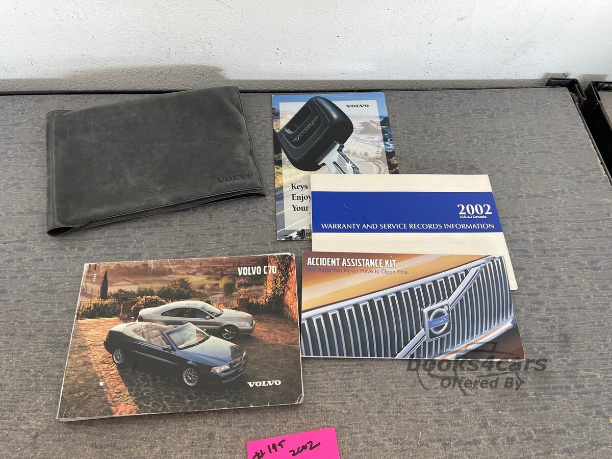 view cover of 2002 C70 Owners Manual by Volvo for C 70