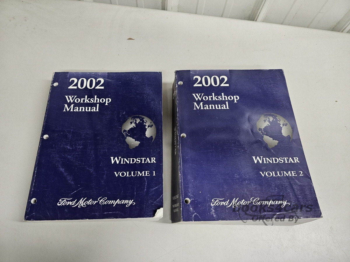 view cover of 2002 Windstar Shop Service Repair Manual 2 Vol. Set by Ford