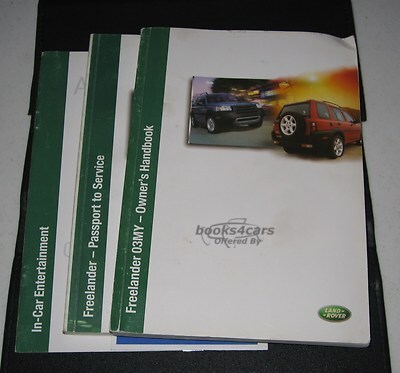 view cover of 2003 Freelander Owners Manual by Land Rover