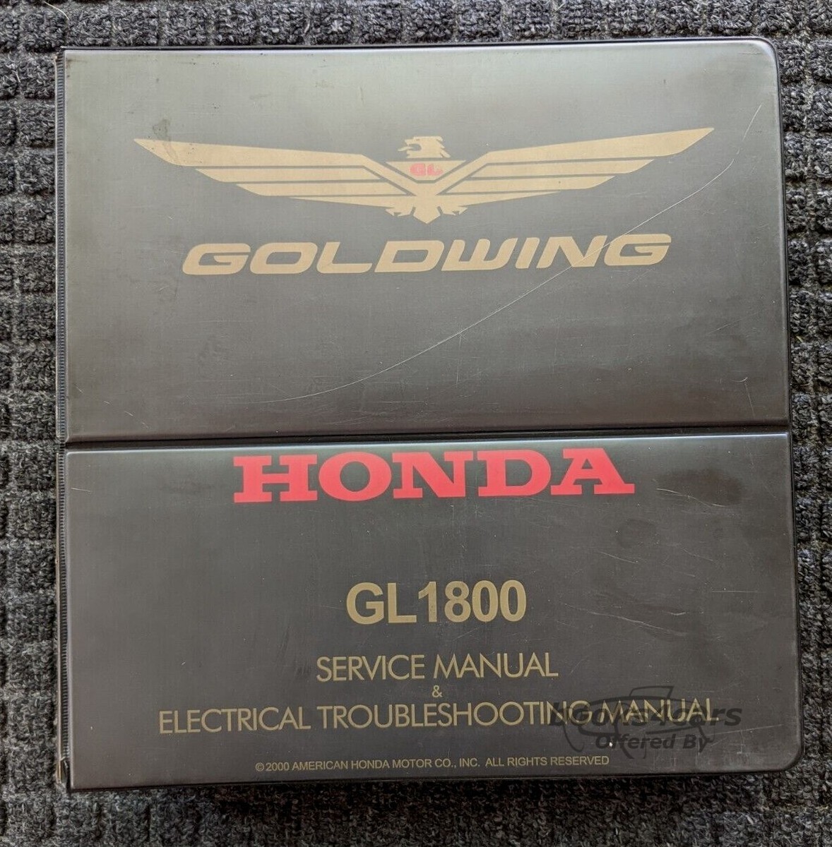 view cover of 2001-2005 Goldwing GL1800 Shop Service Repair Manual by Honda for GL 1800 & GL1800A