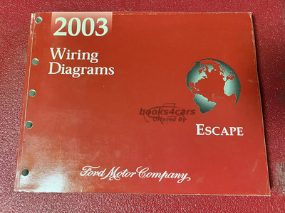 view cover of 2003 Escape Wiring Diagrams Manual by Ford