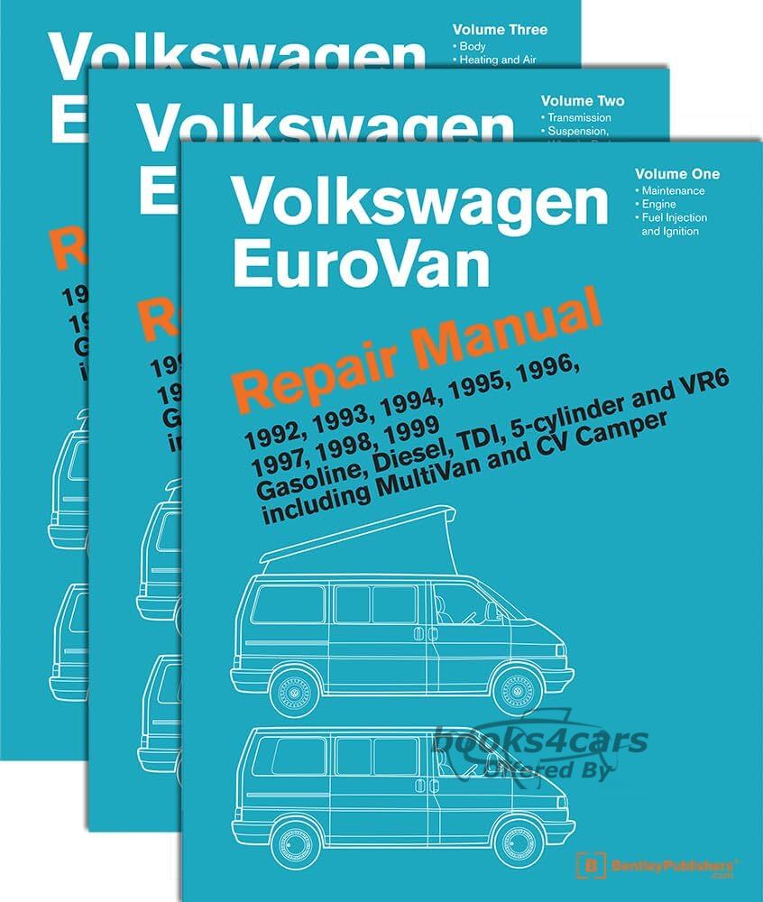 view cover of 2003 Volkswagen EuroVan Camper Shop Service Repair Manual