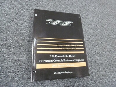 view cover of 2003 7.3L Diesel Emissions Diagnosis Manual by Ford Truck