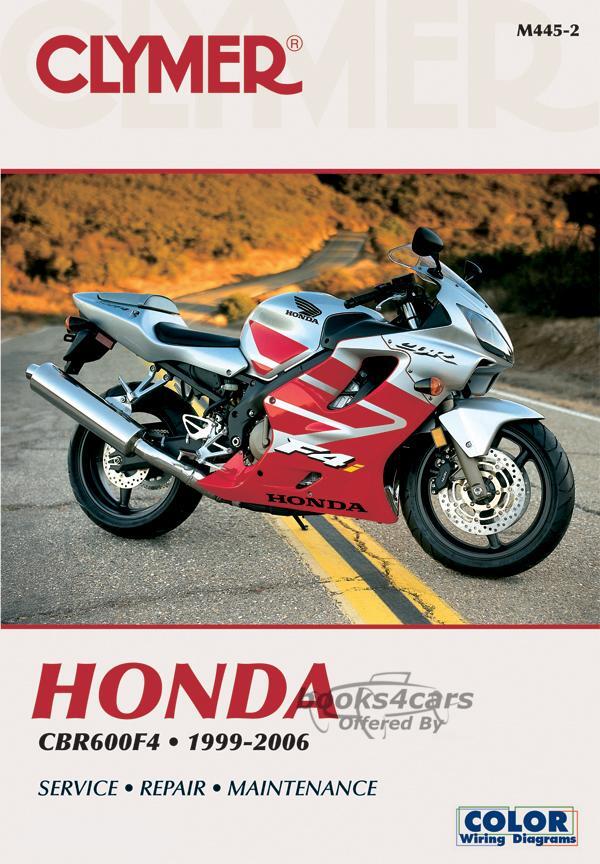 view cover of 1999-2006 Honda CBR600F4 Shop Service Repair Manual by Clymer for CBR 600 F4 Motorcycle
