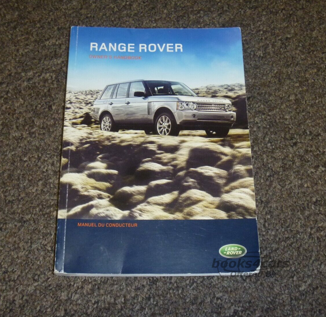 view cover of 2003 Range Rover Owner's Manual by Land Rover RageRover