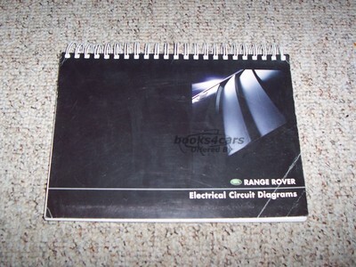 view cover of 2003 Electrical Circuit Diagrams Manual by Land Rover for Range Rover