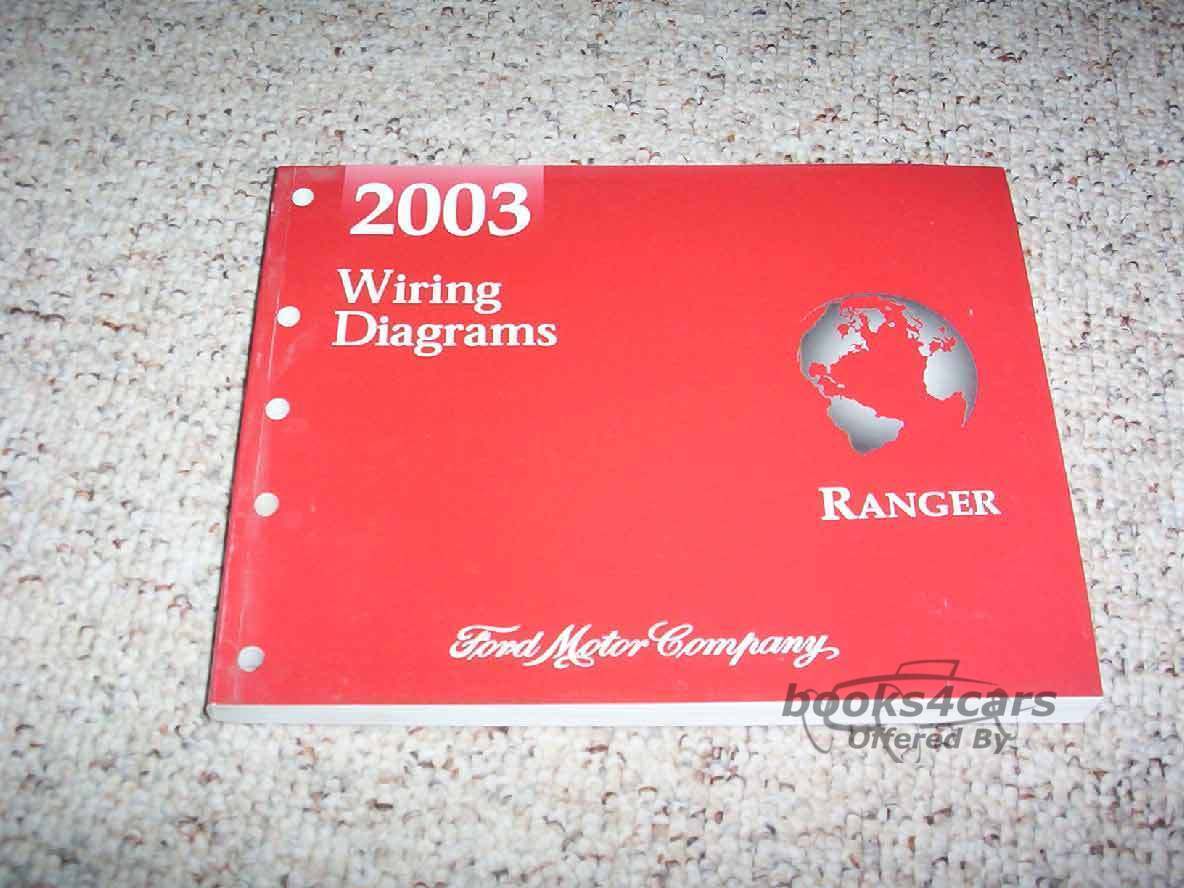view cover of 2003 Ranger Electrical Wiring Diagrams Manual by Ford