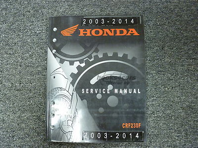 view cover of 2003-2014 CRF230F Shop Service Repair Manual by Honda