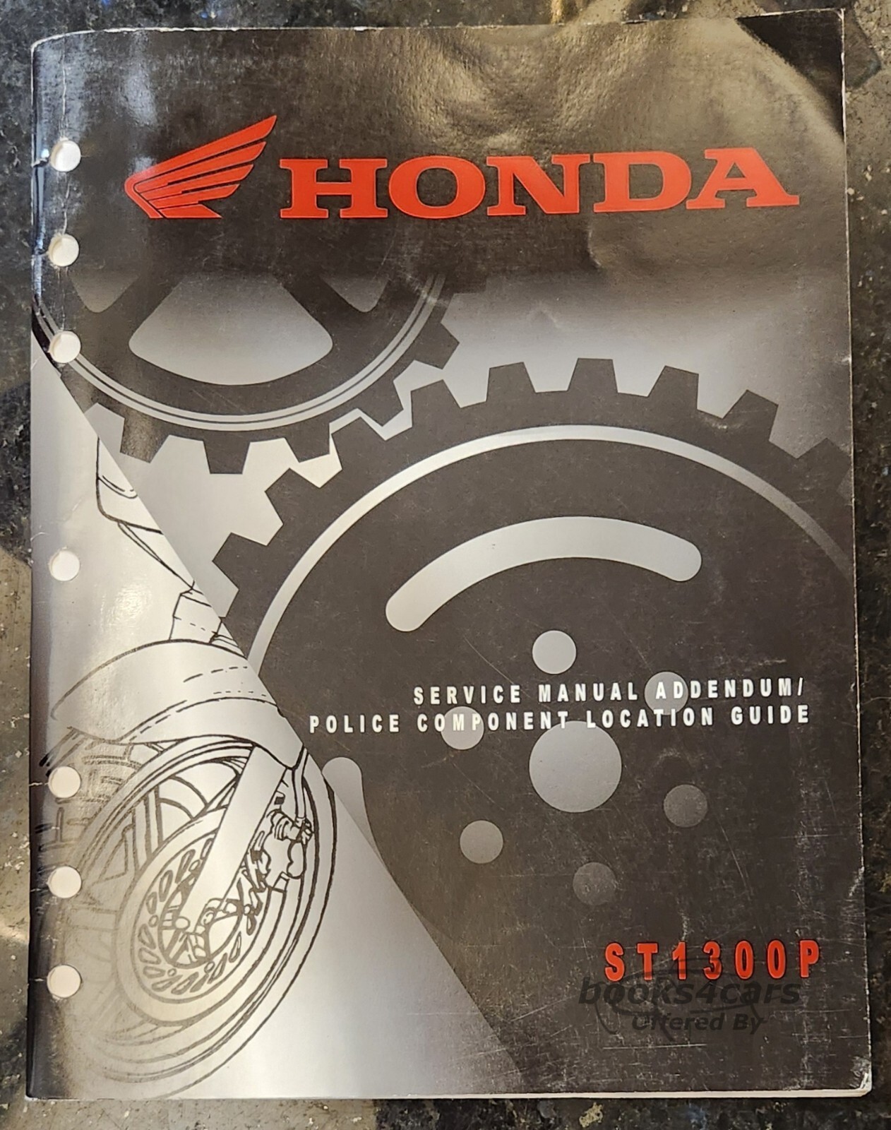 view cover of 2004-2005 ST1300P Shop Service Repair Manual Addendum / Police Component Loacation Guide by Honda ST 1300