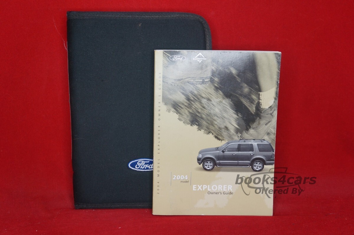 view cover of 2004 Explorer Owners Manual by Ford