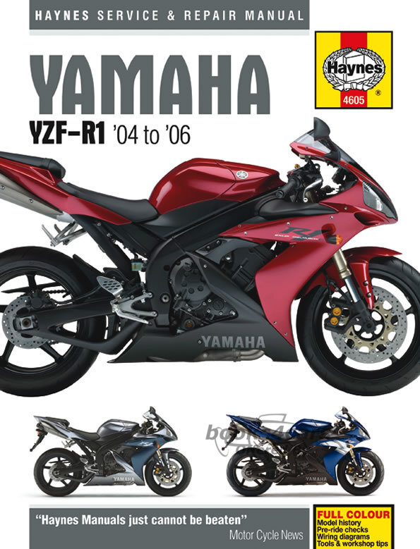view cover of 2004-06 Yamaha YZF R1 Shop Service Repair Manual by Haynes YZF-R1 YZFR1