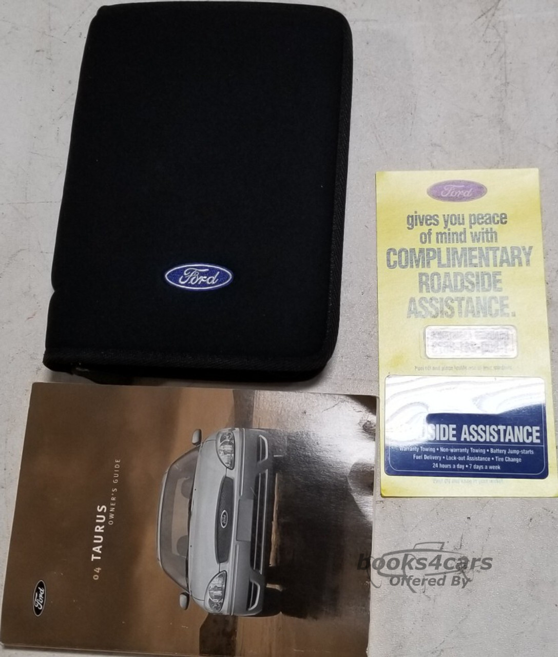 view cover of 2004 Taurus Owners Manual by Ford