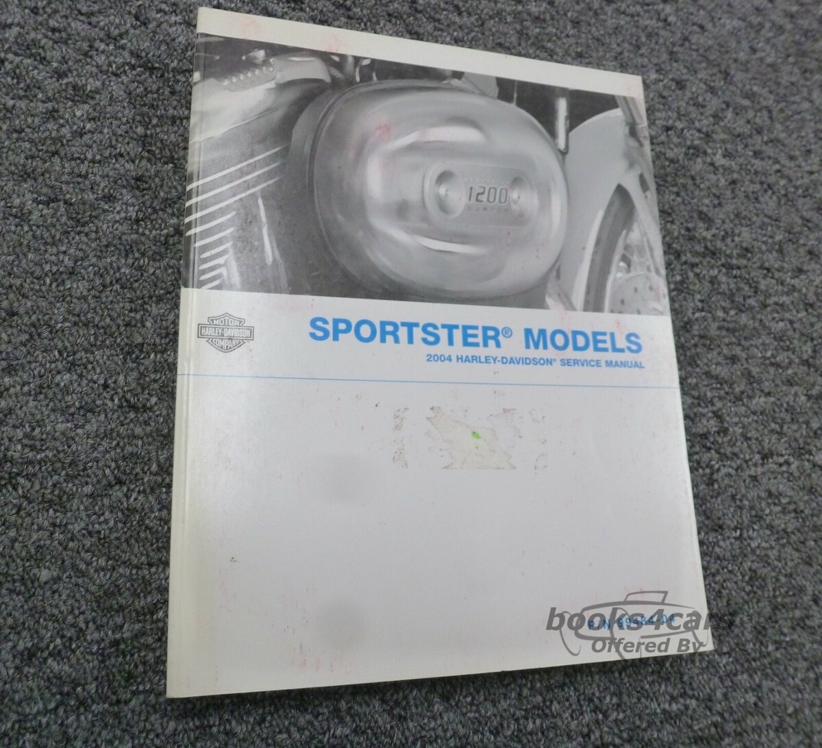 view cover of 2004 Sportster Models Shop Service Manual by Harley Davidson