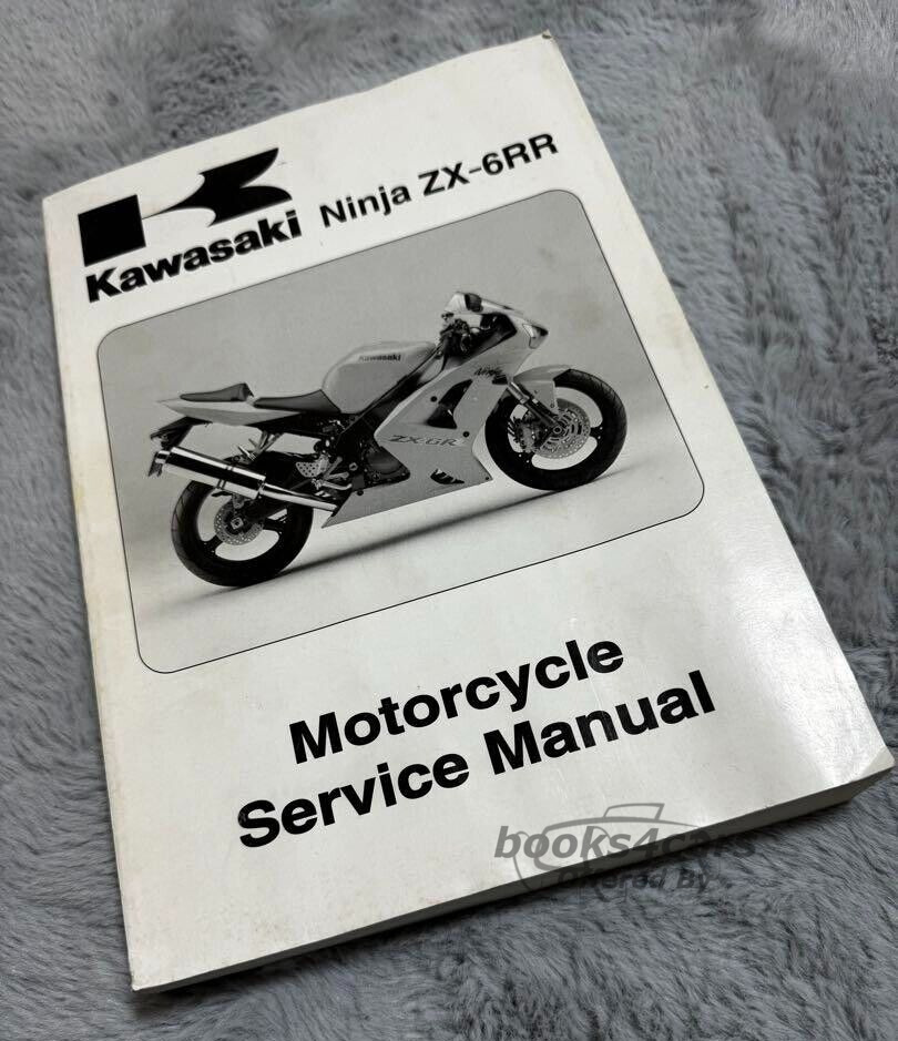 view cover of 2004 Ninja ZX-6RR Shop Service Repair Manual by Kawasaki ZX 600