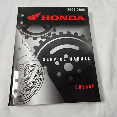 view cover of 2004 CB600F Shop Service Repair Manual by Honda CB 600